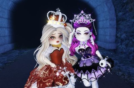 Ever After High Royale High, Royale High Daring Diva, Snow Day Royale High Outfits, Royale High Pageant Outfits, Apple And Raven, Raven Ever After High, Rh Avatar, Rh Cosplay, Royale High Cosplay