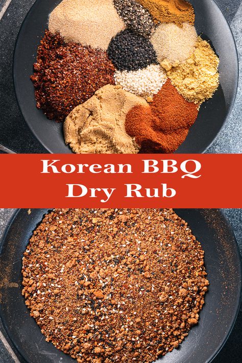 Bbq Rub Recipe, Asian Seasoning, Bbq Dry Rub, Homemade Dry Mixes, Bbq Spice, Dry Rub Recipes, Homemade Spice Mix, Spice Blends Recipes, Meat Rubs