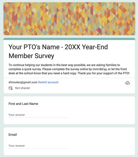 Volunteer Surveys - PTO Today Pta Activities, Donation Request Letters, Pto Today, Pta Ideas, School Volunteer, Volunteer Recruitment, College Checklist, School Pto, Survival Kit For Teachers