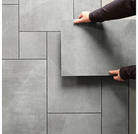 Vinyl Floor Design Ideas, Concrete Look Lvt Flooring, Vinyl Floor Tiles Bathroom, Vinyl Click Flooring Kitchen, Vinyl Flooring Stone Look, Slate Look Vinyl Plank Flooring, Lvp Stone Look, Vinyl Tile Flooring Living Room, Vinyl Click Flooring Bathroom