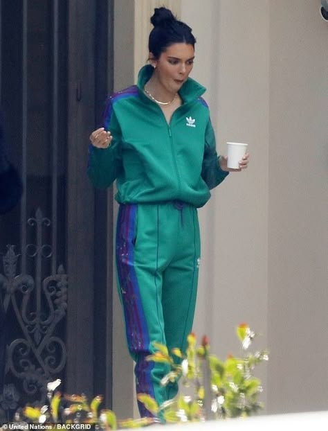 Adidas Tracksuit Outfit, Womens Tracksuit Outfit, Adidas Tracksuit Women, Tracksuit Outfit Women, Womens Tracksuit, Track Suits Women, Adidas Outfit Women, Blue Leotard, Robert Kardashian