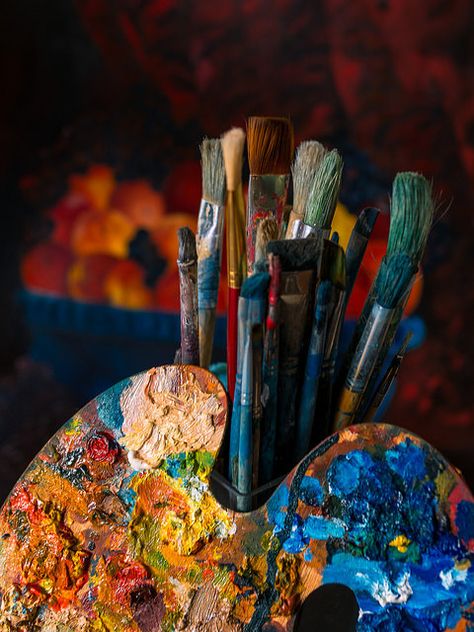 ARTIST STUDIO Painter Photography, Artsy Aesthetic, Artist Aesthetic, Artist Life, Aesthetic Design, Art Therapy, Art Studios, Artist At Work, Art Room