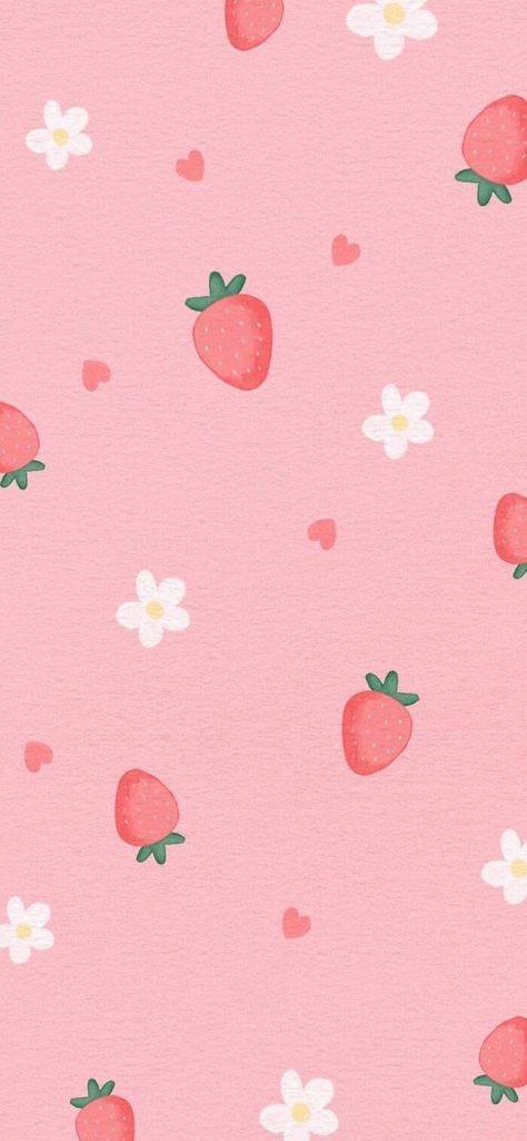 Wallpaper Cantik Iphone, Vom Avea Un Copil, Strawberries And Flowers, Lukisan Comel, Tapeta Z Hello Kitty, Organizator Grafic, Wallpapers Ipad, Wallpaper Cantik, Pink Wallpaper Backgrounds