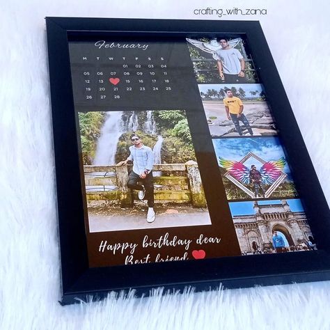 Birthday frame💙✨ Dm for orders @crafting_with_zana #frames#birthdayframe#forhim#birthdaygiftideas#modelframe#friendship#friends#birthday#allsizeframes#share#malayalis#instagram#craftpage#like#share#diy#fyp#love#friendshipgoals#birthdayfun Happy Birthday Brother Frame Instagram, Birthday Photo Frame Ideas Diy Gifts, Instagram Birthday Frame, Birthday Frame For Brother, Birthday Photo Frame Design, Ab Pics, Boys Mirror, Bf Gift, Scrap Journal