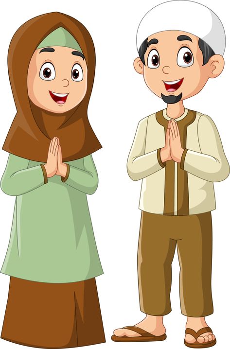 Download the Happy muslim man and woman cartoon 8916479 royalty-free Vector from Vecteezy for your project and explore over a million other vectors, icons and clipart graphics! Muslim Cartoon, Woman Cartoon, Man Cartoon, Muslim Men, 3d Cartoon, Muslim Quotes, The Happy, Manchester United, Manchester