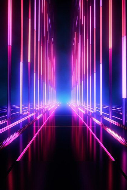 Foto grátis fundo de luzes de néon 3d | Premium Photo #Freepik #photo #fundo-neon #fundo-futurista #parede-neon #correr Rock In Rio, Neon Wallpaper, Premium Photo, Gif, Neon, Design