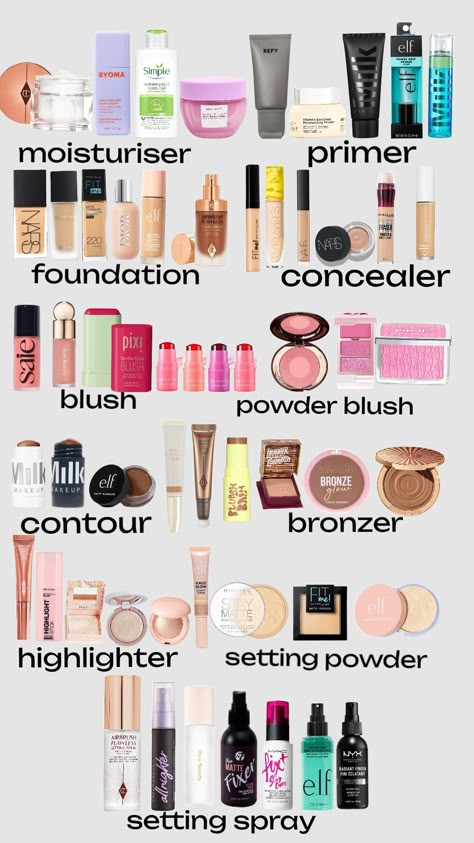 makeup Makeup U Need To Buy, Daily Makeup Essentials, Makeup Buying List, Makeup Things You Need, Good Makeup To Buy, Make Up Stuff To Buy, Nice Makeup Products, Ulta Makeup Looks, Make Up Wishlist Ideas