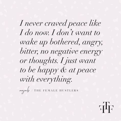 I just want to be happy & at peace with everything. Surviving Heartbreak, Self Love Quote, Calm Quotes, E Mc2, Les Sentiments, Self Love Quotes, A Quote, Life Goals, Pretty Words