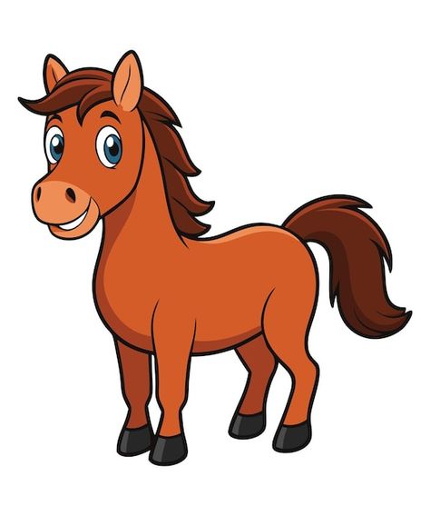 Cartoon Horse Vectors & Illustrations for Free Download Horse Cartoon Cute, Horse Graphic, Cartoon Horse, Agriculture Pictures, Free Green Screen Backgrounds, Ladybug Cartoon, Free Cartoon Characters, Horse Clip Art, Horse Animation