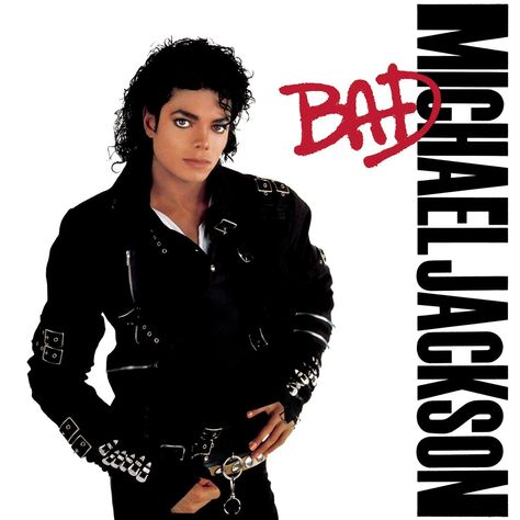 Michael Jackson Bad Album, Michael Jackson Album Covers, Michael Jackson Autograph, Michael Jackson 1987, Rock Album Cover, Bad Michael, Rock Album Covers, Worst Album Covers, Bad Album