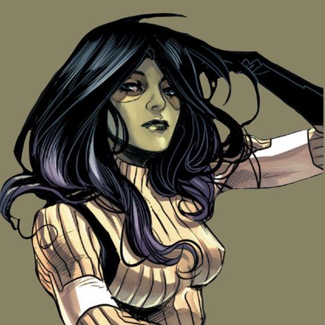 Gamora Comic, Gamora Icon, Grunge Girls, Comic Women, Gamora Marvel, Steven Universe Wallpaper, Profile Images, Marvel Heroines, Marvel And Dc Characters