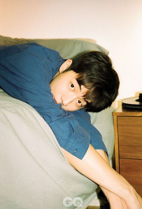 Nam Joo Hyuk, Joo Hyuk, Bed, Wall, White