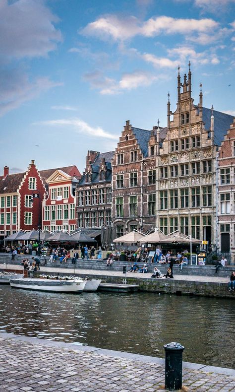 CITY GUIDE - What to do in Ghent, Belgium - Best things - Highlights Travel Belgium, Visit Belgium, Ghent Belgium, Belgium Travel, Au Pair, European Architecture, Voyage Europe, Koh Tao, Travel Board