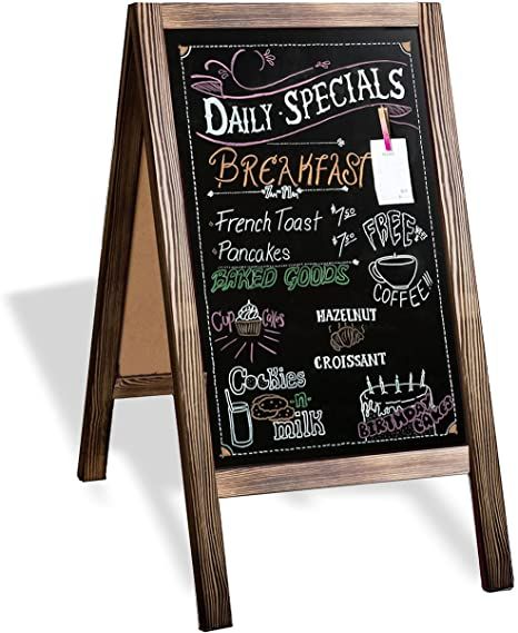 Sidewalk Chalkboard Sign, Sandwich Board Signs, A Frame Sign, Menu Display, A Frame Signs, Sidewalk Sign, Magnetic Chalkboard, Sandwich Board, Restaurant Business