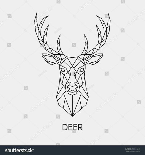 ✈️ Tesla Space x Virtual Business Model x Private Savings Deer Geometric, Geometric Animal Tattoo, Geometric Art Animal, Tattoos Mandala, Deer Tattoo, Geometric Design Art, Geometric Drawing, Geometric Animals, A Deer