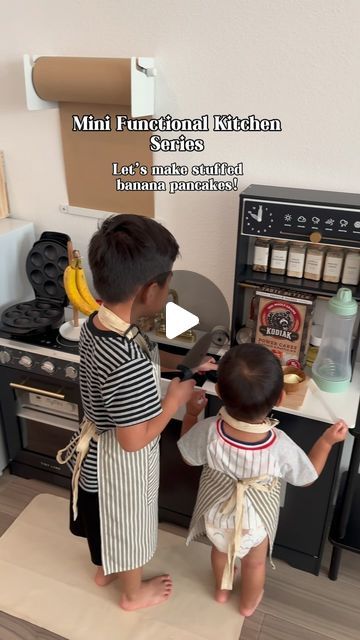 Leene ♡ motherhood • mini functional kitchen on Instagram: "We found this stuffed mini pancake maker and now we want to try so many different fillings! Thinking Nutella & strawberries next 😋 Lmk if you have any ideas!

.
.

Comment SHOP below to receive a DM with the link to shop some of our mini functional kitchen items 💕 https://liketk.it/4Pa3N

#toddlercooking #kidscooking #kidscook #toddlerchef #toddlerkitchen #minikitchen #toddlermeals #toddlermeal #tinykitchen #tinycooking #toddlermealideas #toddlerfood #toddlerfoodie #toddleractivities #toddleractivity #toddleractivitiesathome" Mini Pancake Maker, Nutella Strawberries, Tiny Cooking, Toddler Kitchen, Pancake Maker, Mini Pancakes, Mini Kitchen, Banana Pancakes, Functional Kitchen