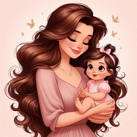 Baby Artwork, Goth Disney, Mother Daughter Art, Wallpaper Boho, Mother Tattoos, Mother Art, Baby Wallpaper, Baby Cookies, Mom Art