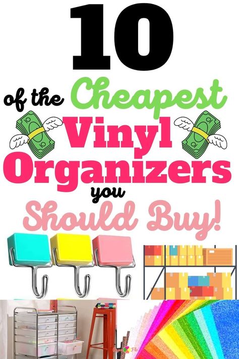 How To Organize Cricut Vinyl, Ways To Store Cricut Vinyl, Cricut Storage Small Space, Vinyl Organization Ideas Diy, How To Store Vinyl Sheets, Organize Cricut Vinyl, Cricut Paper Organization, Cricut Vinyl Sheet Storage, Vinyl Storage Ideas Diy Craft Rooms