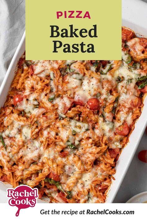 Pasta Recipes For Lunch, Frozen Pasta, Leftover Pizza, Baked Pasta, Pizza Sauce Homemade, Baked Pasta Recipes, Dinner Meal Prep, Pasta Casserole, Yummy Pasta Recipes