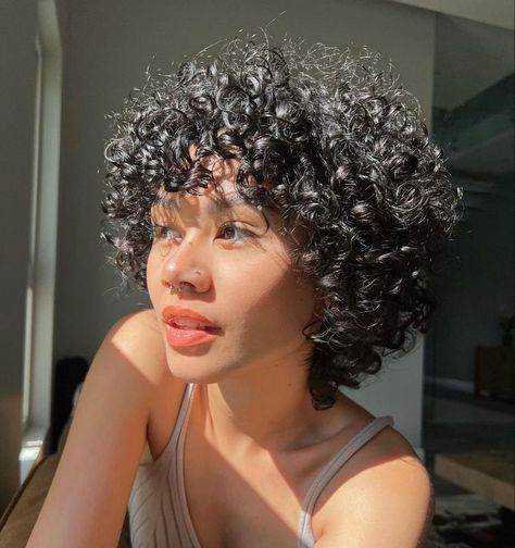 Short Curly Cuts, Shot Hair, Mixed Curly Hair, Curly Hair Photos, Short Curly Haircuts, Haircuts For Curly Hair, Hairdos For Curly Hair, Black Curly Hair, Curly Hair Inspiration