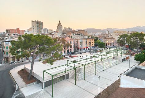 Gallery of Fundamental Transformation of Plaza Mallorca / Son Estudi - 9 Public Space Design, Commercial Complex, Public Square, Zaha Hadid Architects, Urban Fabric, Green Belt, High Walls, Ann Arbor, Future Life