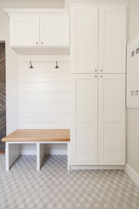 Small Mudroom Ideas, Entryway Storage Cabinet, Mudroom Remodel, Mudroom Cabinets, Mud Room Storage, Mudroom Design, Laundry Room Remodel, Drop Zone, Entryway Storage