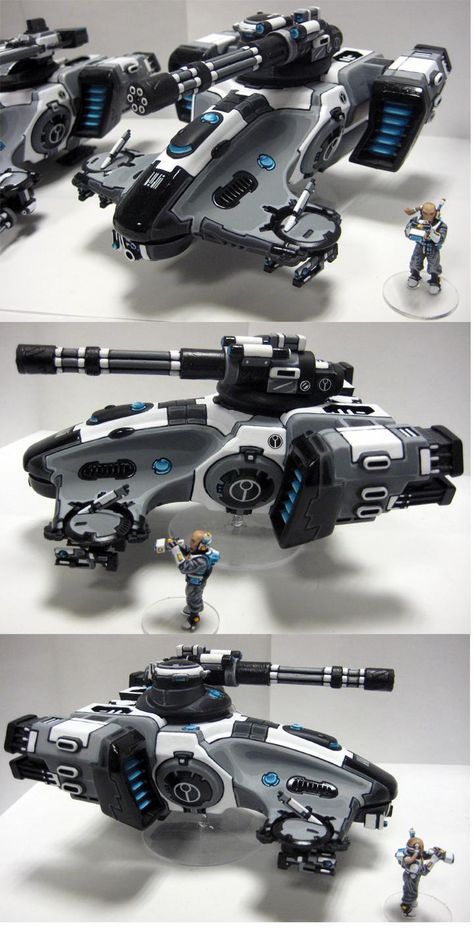 Tau Transport Devilfish - One of the nicest devilfish I've seen. Tau Hammerhead Gunship, Tau Devilfish, Tau Hammerhead, Tau Warhammer 40k, Warhammer 40k Tau, Warhammer Tau, Tau 40k, Tau Army, Tau Warhammer