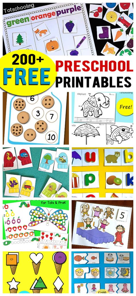 Over 200 FREE printables for preschoolers including alphabet activities, letter matching, letter sounds, number recognition, counting, scissor skills, tracing, fine motor, science activities, seasonal, themed and more! Preschool Language Arts Activities Free Printables, Task Folders Free Printable, Prek Alphabet Book, File Folder Activities Free Printables Preschool, Free Printable File Folder Activities, Free File Folders Special Education, Preschool Vocabulary Words, Pk3 Activities, File Folder Activities Free Printables