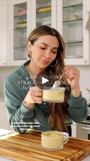 2.7K reactions · 22 shares | Save and follow @kalejunkie for more! If you like pastina, you will love this 4-INGREDIENT STRACCIATELLA SOUP with pastina, which is basically an Italian Egg Drop Soup—it is true comfort food for the soul and especially good to make if you are feeling under the weather or just need something cozy and warm. My family LOVES this. I am not Italian and I am fully aware that there are many different versions of this soup and that you or your nonna might make it differently. This is a version that I love that I am sharing. Many versions use breadcrumbs instead of the pastina and leave out the basil. Some versions add a touch of nutmeg. I also added lemon zest to mine. Anyhow — it’s delicious. So try it.⁣ ⁣ Serve 4-6⁣ 6 cups chicken broth (I used bone broth for extra Italian Egg Drop Soup, Stracciatella Soup, Italian Eggs, Tiny Pasta, Good To Make, Food For The Soul, Egg Drop Soup, Egg Drop, Feeling Under The Weather