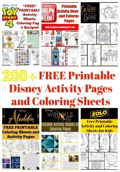 Over 200 FREE Disney Printables to download - Activity Sheets, Coloring Pages and Recipes Disney Printables Free, Prank Ideas, Disney Activities, Disney Classroom, Disney Printables, Activity Sheets For Kids, Disney Paris, Disney Print, Toddler Activity