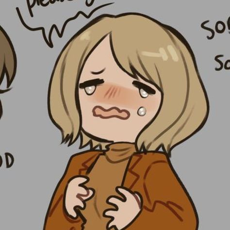 Kawaii, Resident Evil 4 Matching Icons, Resident Evil 4 Ashley Graham Pfp, Matching Pfps Resident Evil, Leon And Ashley Matching Pfp, Resident Evil 4 Ashley Graham Icon, Resident Evil 4 Ashley Graham Fanart, Ashley Resident Evil Icon, Leon And Ashley Matching Icons