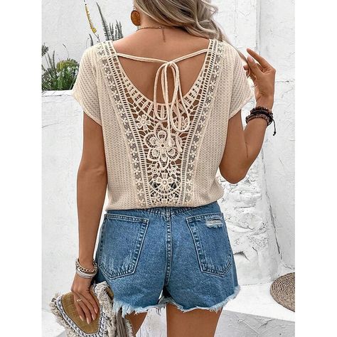 Crochet summer tops