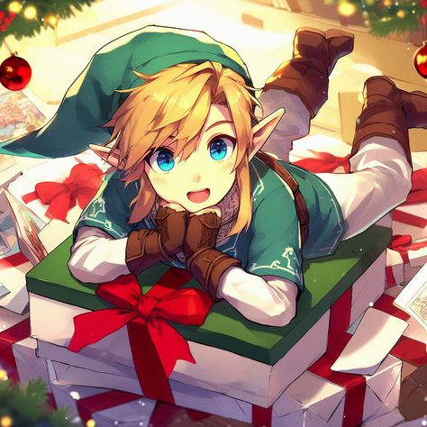 Zelda Christmas, Cute Link, Zelda Wallpaper, Hyrule Castle, Legend Of Zelda Characters, Legend Of Zelda Link, Zelda Tears Of The Kingdom, Pusheen Cat, Cute Christmas Wallpaper