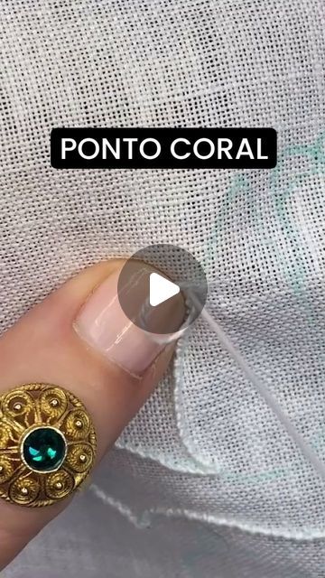 Pasta Tutorial, Bordados Tambour, Embroidery Stitches, Smocking, Embroidery, Sewing, On Instagram