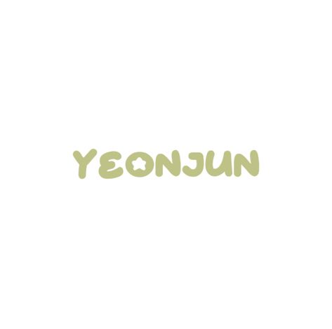 Yeonjun Name Logo, Txt Logo Aesthetic, Txt Font, Wallpaper Gelap, Baby Bears, Txt Yeonjun, Name Logo, Green Aesthetic, Vimeo Logo