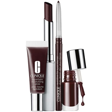 Ahh Clinique's classic, cult favorite shade Black Honey, gets it's own awesome Black Honey Beauty Set for Holiday 2014 with a selection of Black Honey shades Clinique Products, Clinique Black Honey, Eyes Nails, Honey Beauty, Makeup Stand, Revlon Color, Modern Makeup, Color Burst, Clean Cosmetics