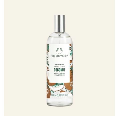 #coconut #perfume Perfume Coconut, Body Shop Coconut, Coconut Perfume, Summer 2025, Body Love, Body Mist, Body Spray, The Body Shop, Christmas List