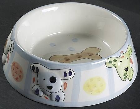 Jenny Faw Cats & Dogs Large Pet bowl Pet Regression, Puppy Boy, Blessed Mother Statue, Puppy Time, Pet Spaces, Muddy Paws, Puppy Play, Silly Dogs, Collie Dog