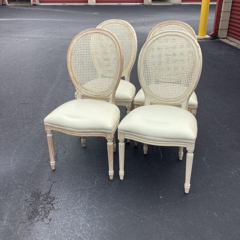 Cane back chairs