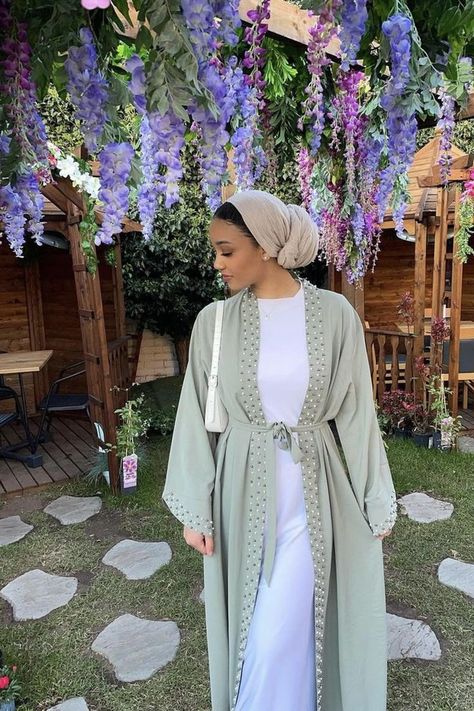 Kimonos, Couture, Trendy Abaya, Islamic Modest Fashion, Outfits Muslim, Abaya Collection, Islamic Fashion Dresses, Abaya Outfit, Modest Dresses Fashion