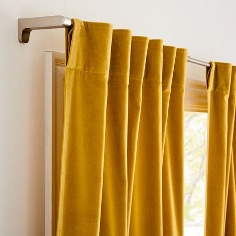 Curtain Nursery, Balcony Curtains, Washed Linen Duvet Cover, Ruffle Curtains, Window Curtains Living Room, Dark Curtains, Dining Room Curtains, Bohemian Curtains, Yellow Curtains