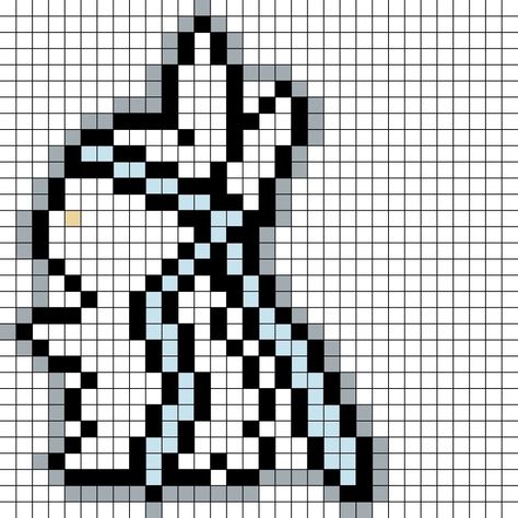 Alpha Patterns Anime, Geeky Cross Stitch Patterns, Perler Art, Pixel Drawing, Pixel Crochet, Pixel Art Grid, Graph Paper Art, Tapestry Crochet Patterns, Anime Pixel Art