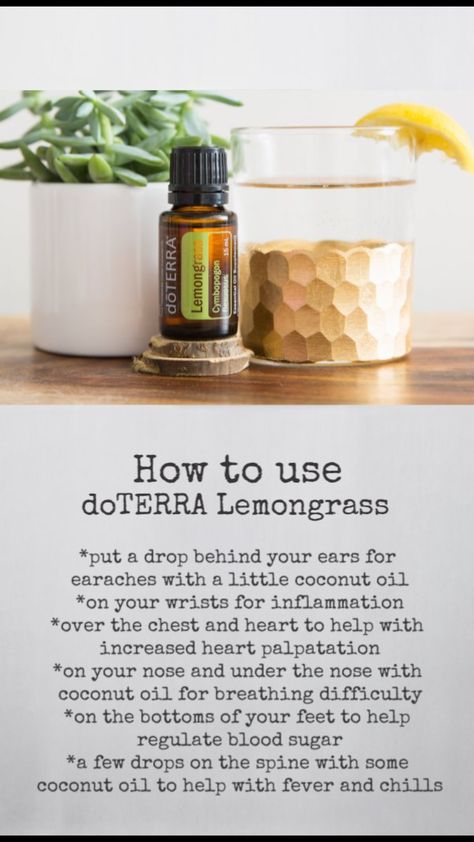 Lemongrass Essential Oil Uses, Doterra Lemongrass, Terra Essential Oils, Essential Oil Roller Bottle Recipes, Doterra Oils Recipes, Doterra Recipes, Doterra Essential Oils Recipes, Essential Oil Diffuser Blends Recipes, Essential Oil Remedy