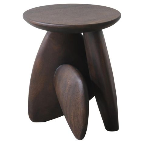 Check out this item from 1stdibs! Pebble Stool Type 01, Natural Dark Acacia Wood: https://www.1stdibs.com/id-f_35206602 Dark Wood Furniture, Wood For Sale, Bowel Movement, Mid Century Modern Wood, Wooden Stool, Wooden Stools, Wood Glue, Art Furniture, Table Tops