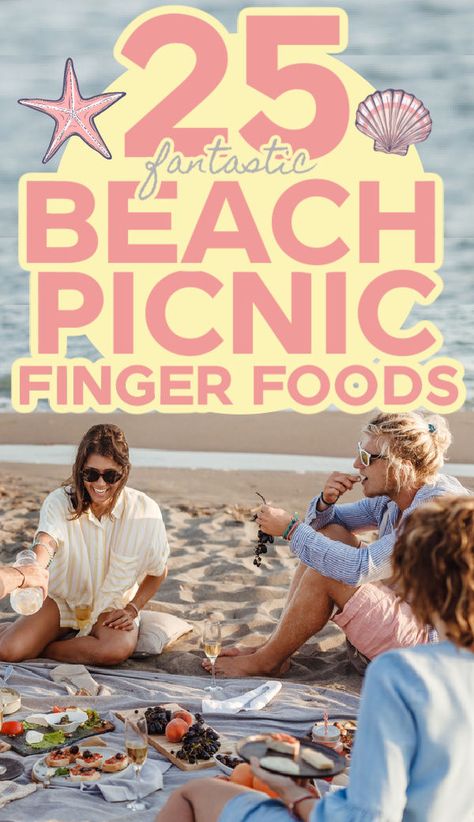 These simple beach picnic food ideas make the perfect packed lunch for the beach. If you're headed to the beach with friends these easy These picnic lunch ideas for the beach are just what you need this summer. beach snacks ideas families | snacks to take to the beach | Beach day food | Beach snacks for adults Essen, Beach Recipes Vacation Families, Meals For Beach Vacation Families, Beach Lunch Ideas Families, Healthy Beach Lunches, Beach Day Food Ideas, Simple Beach Picnic, Lunch For The Beach, Beach Picnic Food Ideas