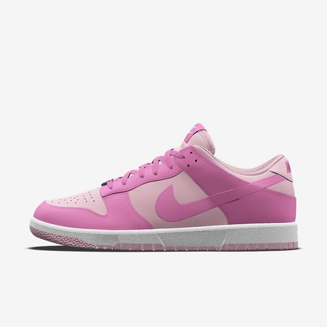 Nike Dunk Low Unlocked By You Custom Shoes. Nike.com Custom Shoes Nike, Girls Gift Guide, Cute Nike Shoes, Cute Nikes, Pink Nikes, Custom Nikes, Nike Store, Nike Air Max 97