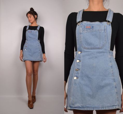 Denim Skirt Overalls Outfit, Denim Overall Skirt Outfit, Skirt Overalls Outfit, Overall Skirt Outfit, Denim Skirt Overalls, Overalls Skirt, Jean Overall Dress, Skirt Overalls, Skirt Aesthetic