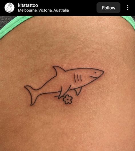 Cute Hammerhead Shark Tattoo, Shark Doodle Tattoo, Cute Shark Tattoos For Women, Shark Wave Tattoo, Shark Henna Designs, Shark And Turtle Tattoo, Blacktip Reef Shark Tattoo, Shark Flash Tattoo, Shark Finger Tattoo