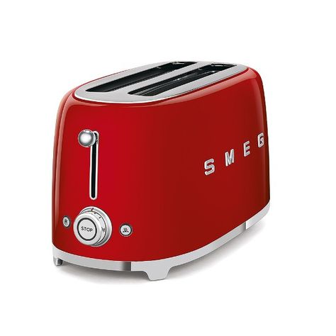 Red Toaster, Retro Kitchen Ideas, Smeg Toaster, Smeg Kitchen, Retro Toaster, Home Art Painting, Tomato Knife, Sandwich Toaster, Countertop Display