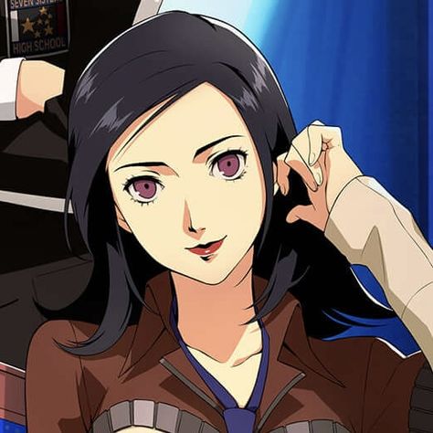 Maya Amano icon! Maya Persona 2, Maya Amano, Maya Icon, Persona 2, Persona, Hair, Anime, Black